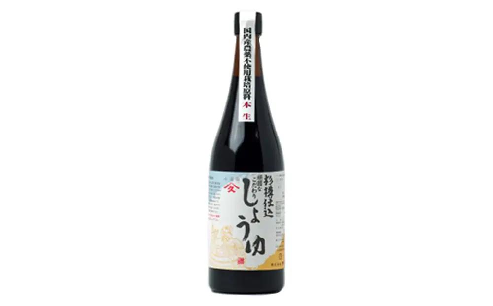 【創業90年 杉樽仕込】杉樽しょうゆ 720ml×4本・豆しょう 720ml×2本 ( 計6本セット )｜醤油 調味料 小豆島 新鮮 美味しい 人気