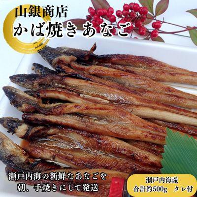 ふるさと納税 瀬戸内市 【先行受付】 山銀商店 かば焼き あなご (合計約500g)  [No.5735-0707]