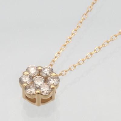 ふるさと納税 昭和町 K18 0.30ct ダイヤモンド ペンダントネックレス HH-019717 |  | 01