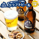 【ふるさと納税】WolvesBrewing 丹波山クラフトビール2種3本セット（FirstTrek×1、Mountain Ridge×2）