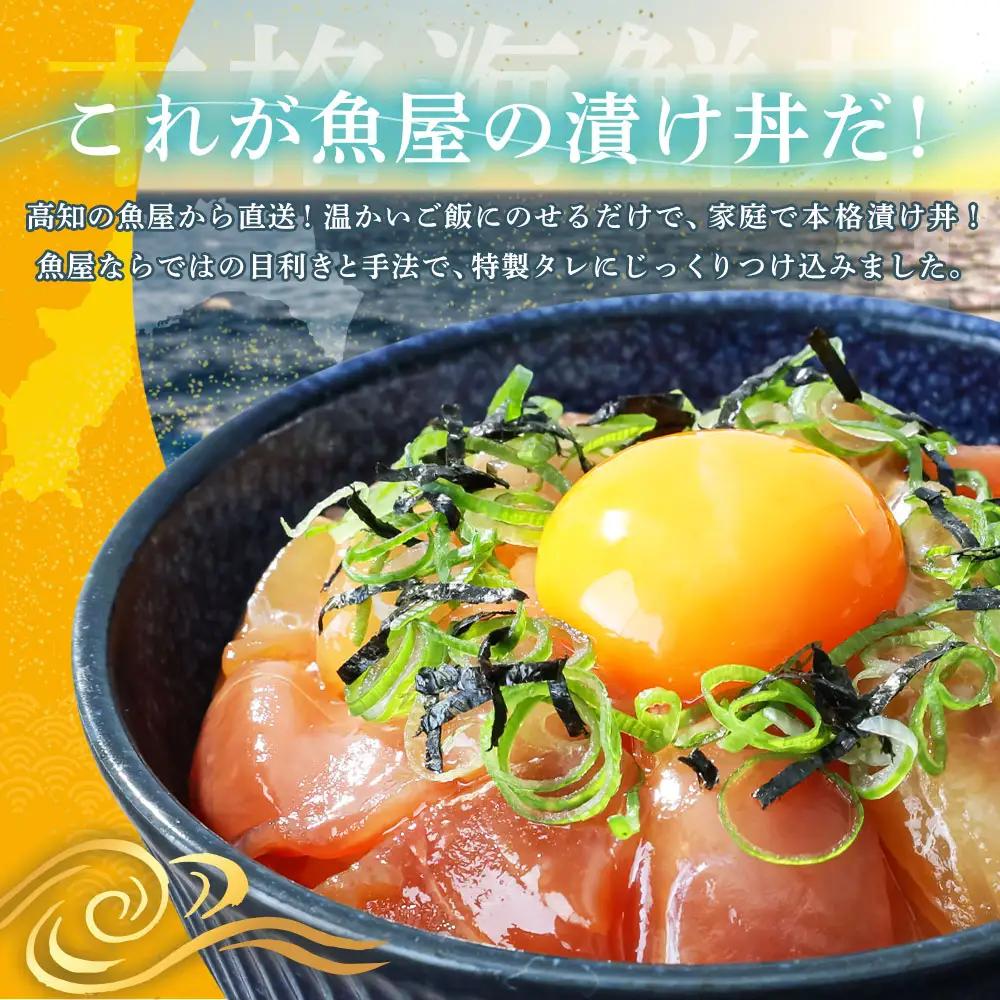 【ふるなびWEEK対象】これが魚屋の漬け丼だ！海鮮ミックス80g×20パック 海鮮丼 マグロ 鮪 まぐろ ブリ 鰤 カンパチ タイ 鯛 ハマチ イカ サーモン どんぶり おかず 惣菜 海鮮 魚介類 新