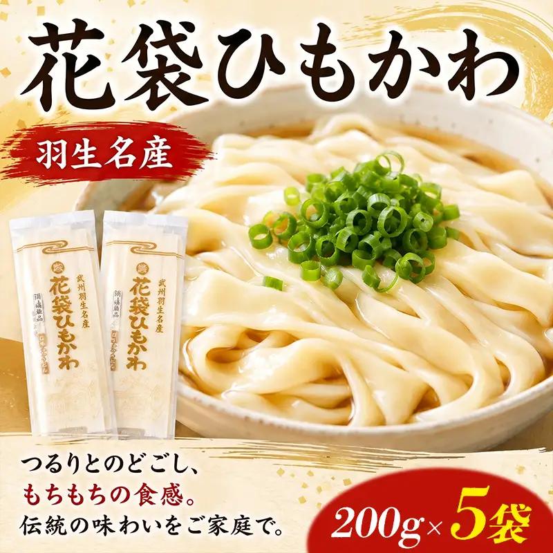 ひもかわ 10人前 花袋めん 平打うどん うどん