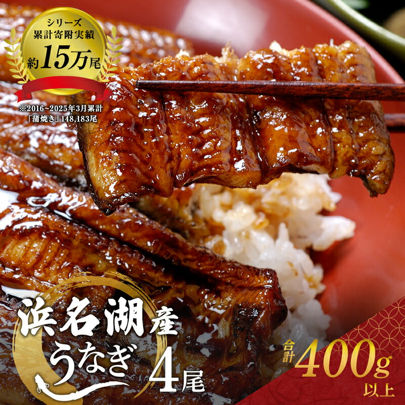 【ふるさと納税】国産うなぎ 浜名湖産 蒲焼き 2箱 (100g×2本入×2箱) 山椒 たれ セット 詰め合わせ 海老仙 国産ウナギ 国産 うなぎ ウナギ 鰻 うなぎの蒲焼 鰻の蒲焼き 小分け おすすめ 贈答用 土用の丑の日 静岡 静岡県 浜松市　お届け：10日～1か月