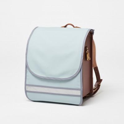 ふるさと納税 足利市 PETIT PSYCHEのランドセルカバーbasic ブルーグレー×ダークグレイ