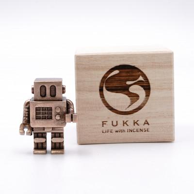 ふるさと納税 高岡市 福香 -FUKKA-　ロボット1号/ROBOT TYPE1　ブロンズ　お香立て |  | 03