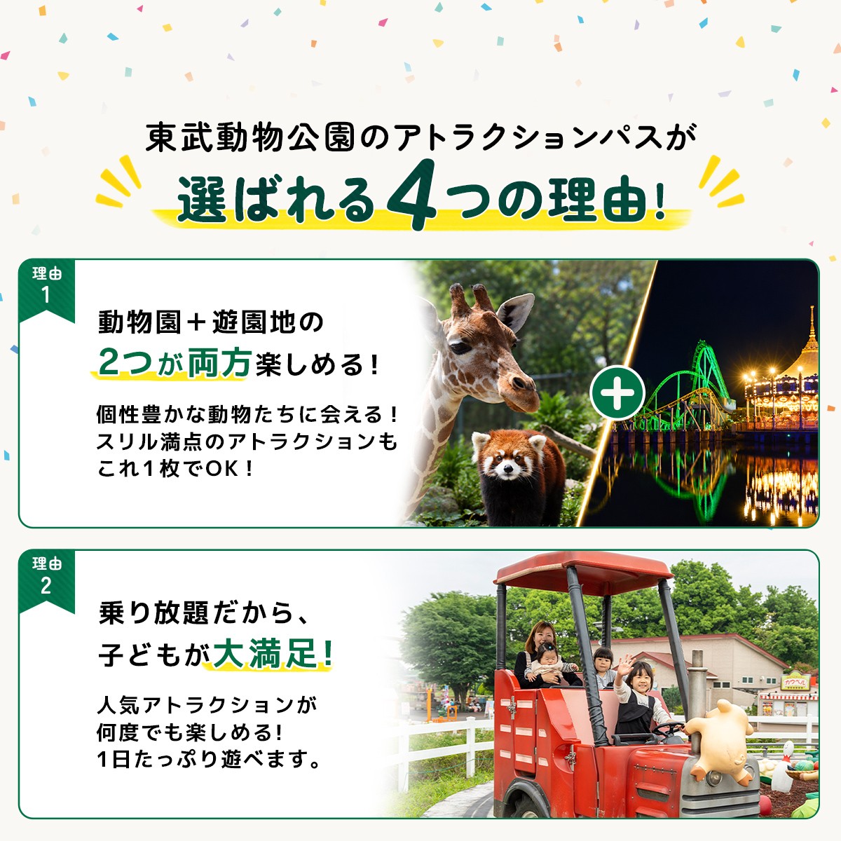 チケット ちけっと 動物園 どうぶつえん 遊園地 ゆうえんち 入園券 夏休み プール