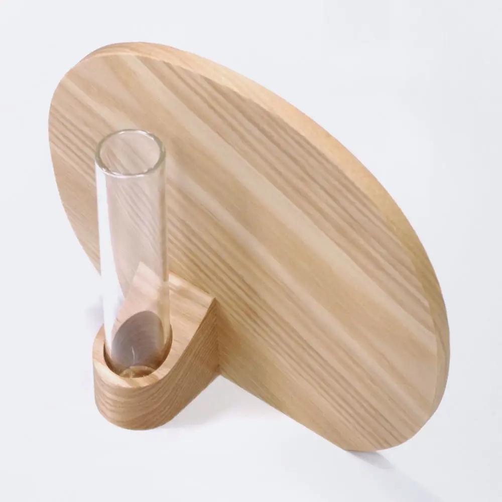 Palette vase -  regular　ash/SASAKI【旭川クラフト(木製品/一輪挿し)】パレットベース / ササキ工芸_03248