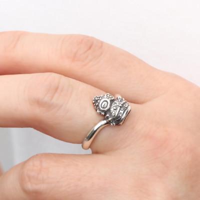ふるさと納税 市川三郷町 【縄文アクセサリーDo_goods】SILVER925 どぐりんリング 12号 700-076-12 |  | 01