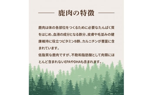 TKA261　鹿肉ジャーキー40g×4袋 ペット用おやつ 鹿 鹿肉 犬 しか シカ 肉 にく ジビエ ジャーキー 大容量 犬用 いぬ おやつ _イメージ4