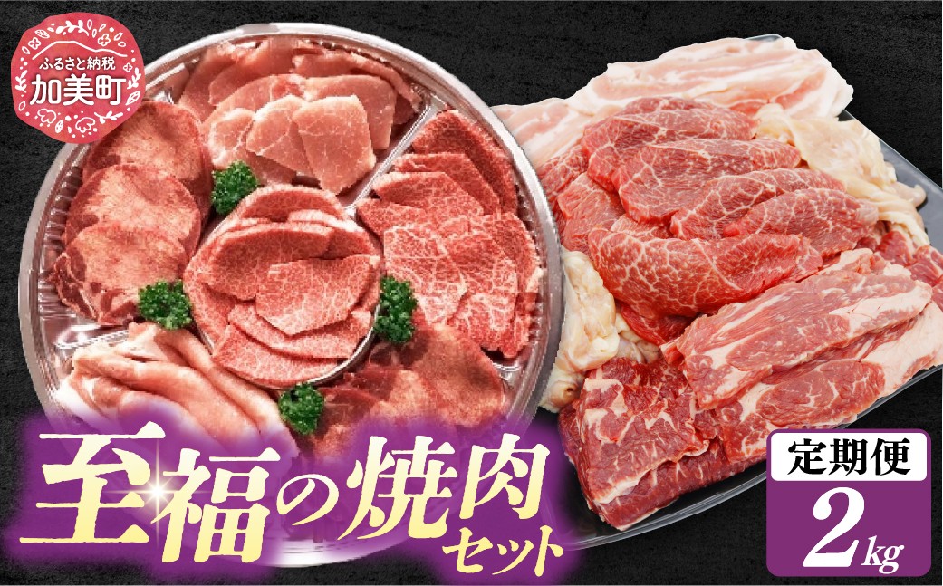 
【2回 定期便 】至福の焼肉セットAB《隔月1回お届け》[ 仙台牛 牛タン 焼肉 牛肉 豚肉] / 関精肉畜産 / 宮城県 加美町 [44580901]
