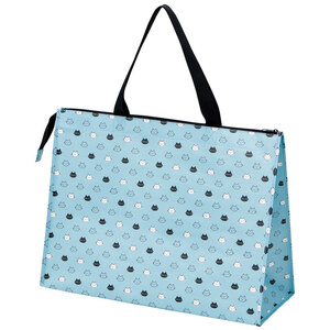 レジャーシート生地バッグＬ　ねこっと　679421　5-082