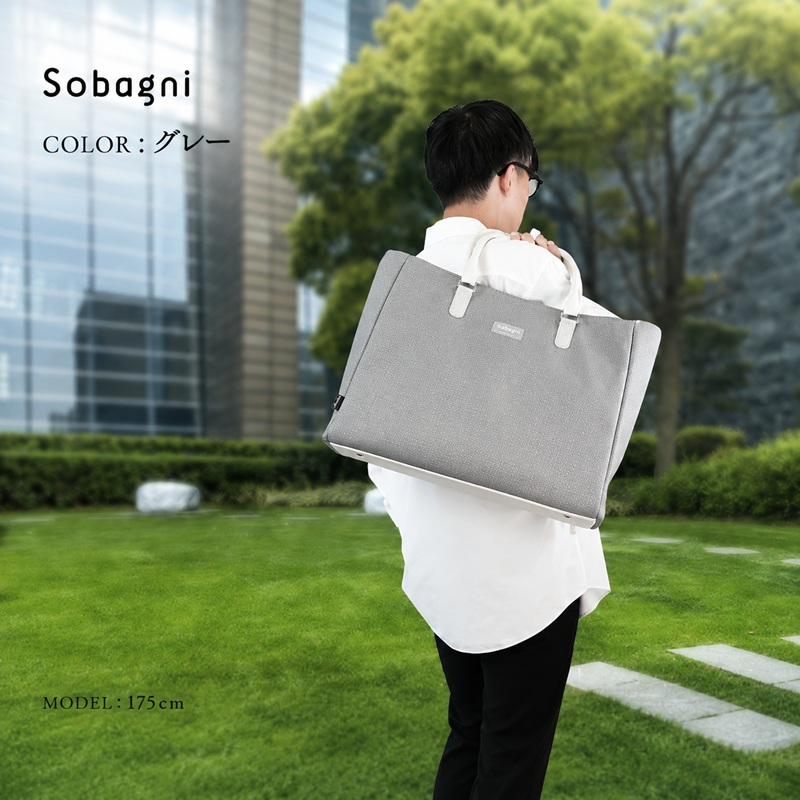 Sobagni ボストンバッグ -PRATO- ゴルフ カバン バッグ ホワイト