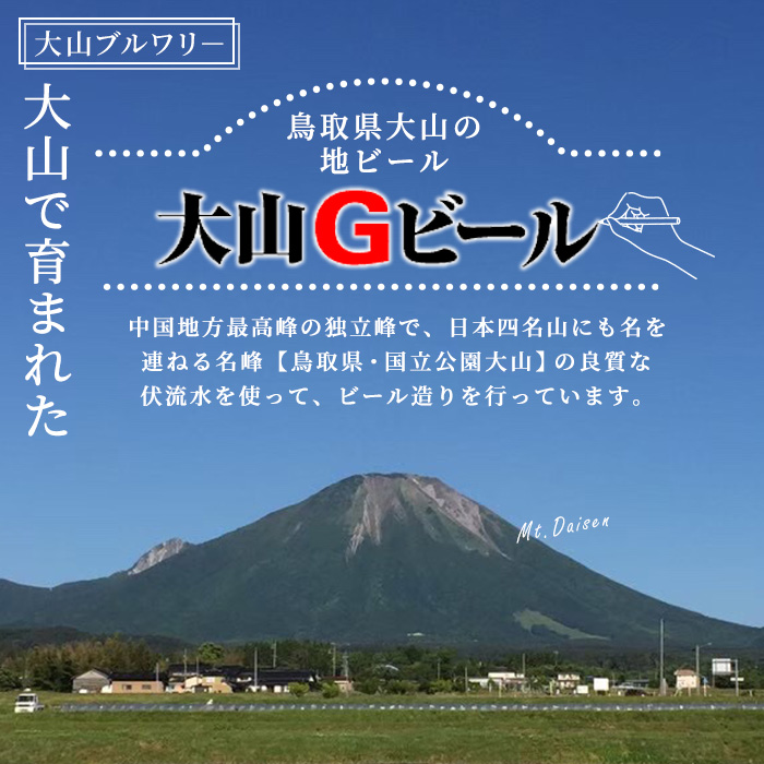 ＜数量限定＞大山Gビール・大山ハム詰合せB【T-AX3・T-AX6】【大山ブランド会】