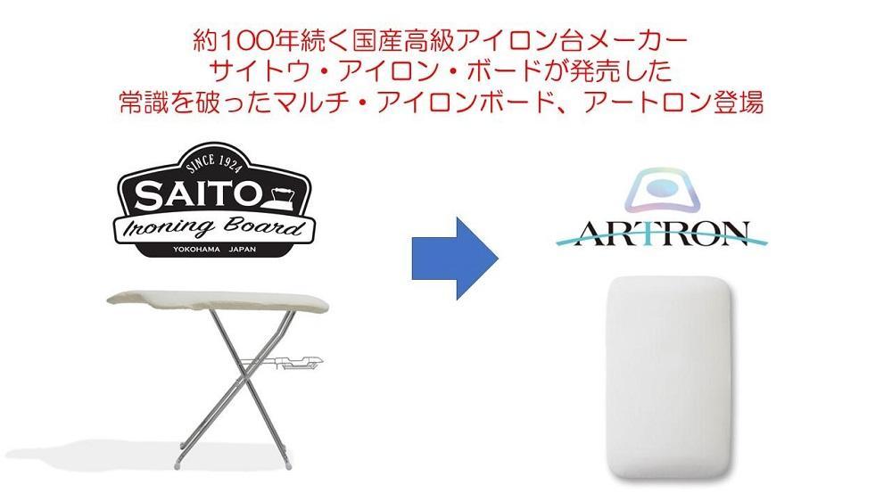 サイトウ・アイロン・ボード　アートロン（ARTRON）　＜ブルー＞