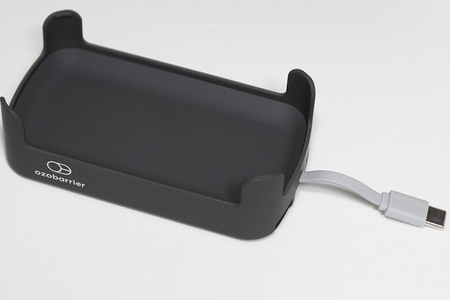 オゾバリア モバイルタイプ2点セット（本体＋専用バッテリー）【ダークグレー】空気清浄機 雑貨 日用品 秋田県 小坂町