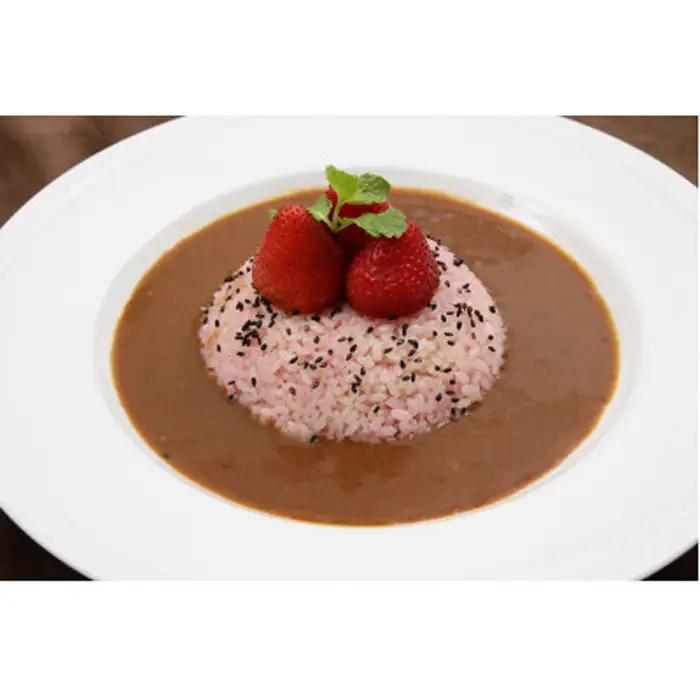 こしがや苺カレー 5個セット | レトルト ご当地カレー オリジナルカレー フルーツ入り アレルギー8品目不使用 グルテンフリー 越谷産苺 米粉使用 埼玉県 越谷市 特産品