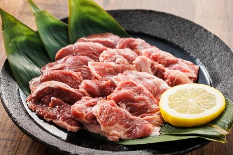 国産「北海道産」の希少な豚ハラミ 500g×2パック 計1kg【配送不可地域：離島】