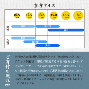 印鑑 【金色印鑑】 はんこ 16.5ミリ 『LONG』合金 群馬県 千代田町 ＜パルヴォンジャパン＞