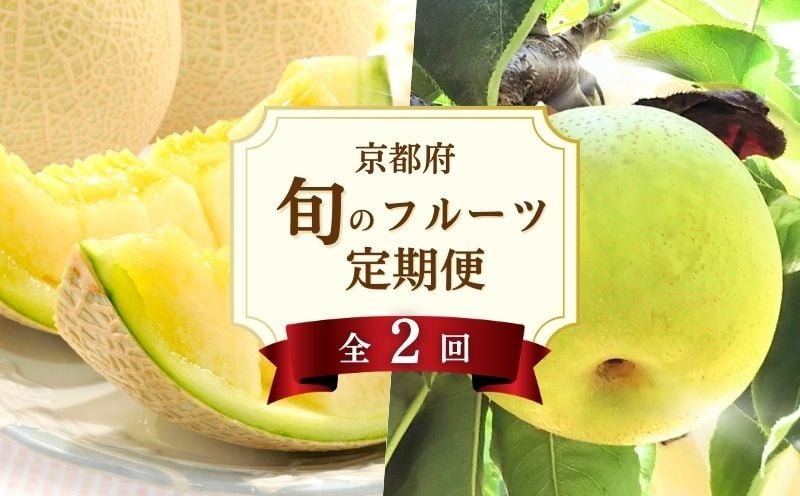 
            【先行予約】 2026年産 全2回 旬のフルーツ 定期便 「琴引メロン・二十世紀梨」 (果物 頒布会 梨 20世紀梨 なし ナシ めろん 夏  京都府 京丹後市 か月 ヶ月）
          