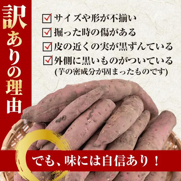 No.1342 ＜訳あり・規格外＞ハーフカット 紅はるか 冷凍焼きいも (計1.8kg以上・600g×3袋) 国産 九州産 サツマイモ さつま芋 訳アリ 規格外 紅春香 芋 焼き芋 やきいも 野菜 ス