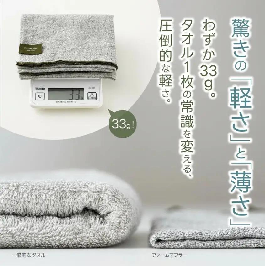 タオル 【ファームマフラー】3枚 農家が考えた万能タオル【BH-kiy007】