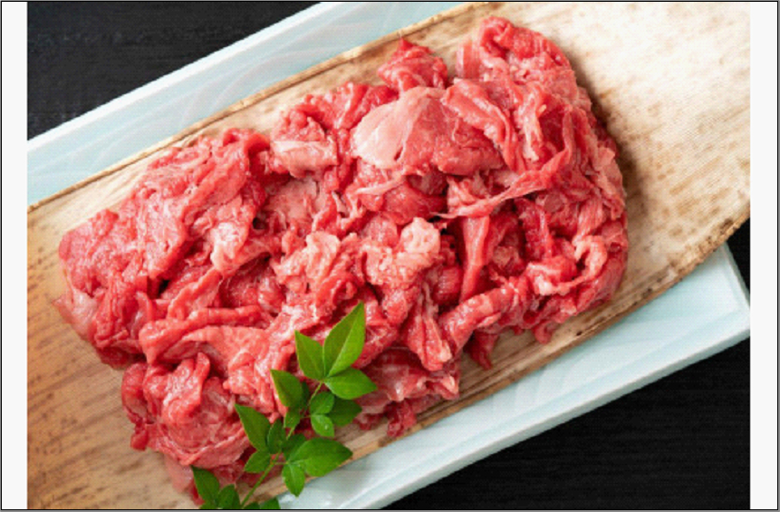 訳あり！【A4～A5】博多和牛切り落とし 1.2kg(600g×2p）