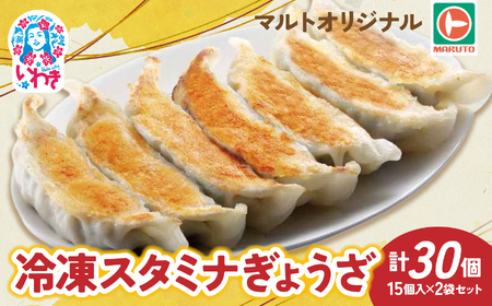 マルトぎょうざ 15個入×2袋セット（30個） 冷凍餃子 EQ042-st