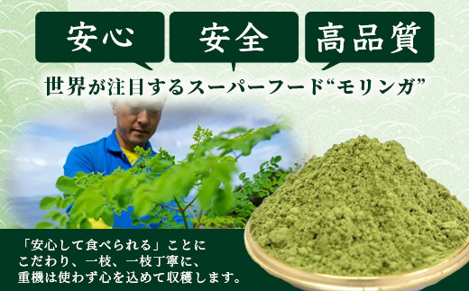【佐多岬 モリンガパウダー】 50g×2袋 MD-706 ｜モリンガ 佐多岬 オーガニック パウダー スーパーフード 食物繊維 ビタミン ミネラル 栄養バランス 南大隅町 鹿児島県 有限会社美土里