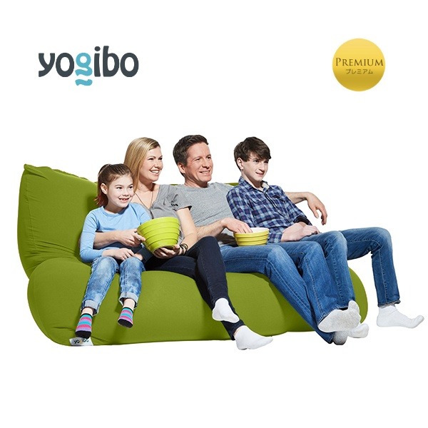 Yogibo Giga Max Premium（ヨギボー ギガ マックス プレミアム）＜ライムグリーン＞-[G762-11]