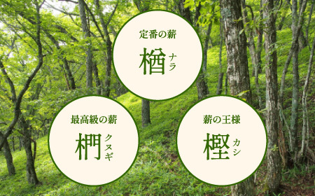 薪 〈30kg 40cm〉　高級広葉樹3種の薪 [DA01]