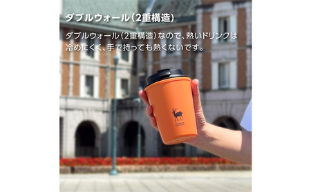 TENPYO　PATTERN　ウォールマグタンブラー 350ml オレンジ