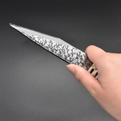 ふるさと納税 三条市 [山人] キャンプ切り出しナイフ 8分ロング 本革ケース付 【050S005】 |  | 01