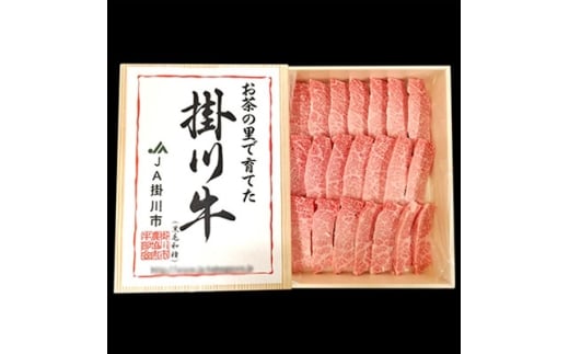 掛川牛(黒毛和種)カルビ焼肉用 500g(冷凍)【1670601】