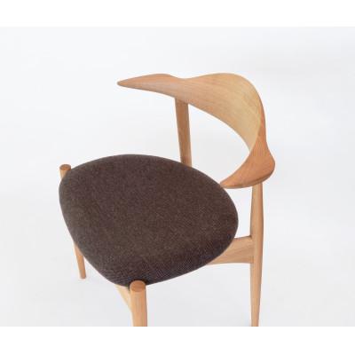 ふるさと納税 高山市 オークヴィレッジのSwallowセミアームチェア(ダークブラウン)　AH008 |  | 03