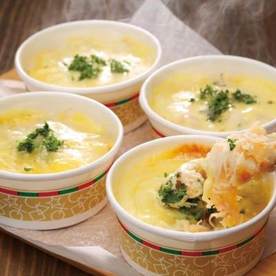 ふるさと納税 紋別市 ずわいがにグラタン4個&帆立グラタン 4個　セット　|北海道産　かに　お惣菜　グルメ　海鮮 |  | 02