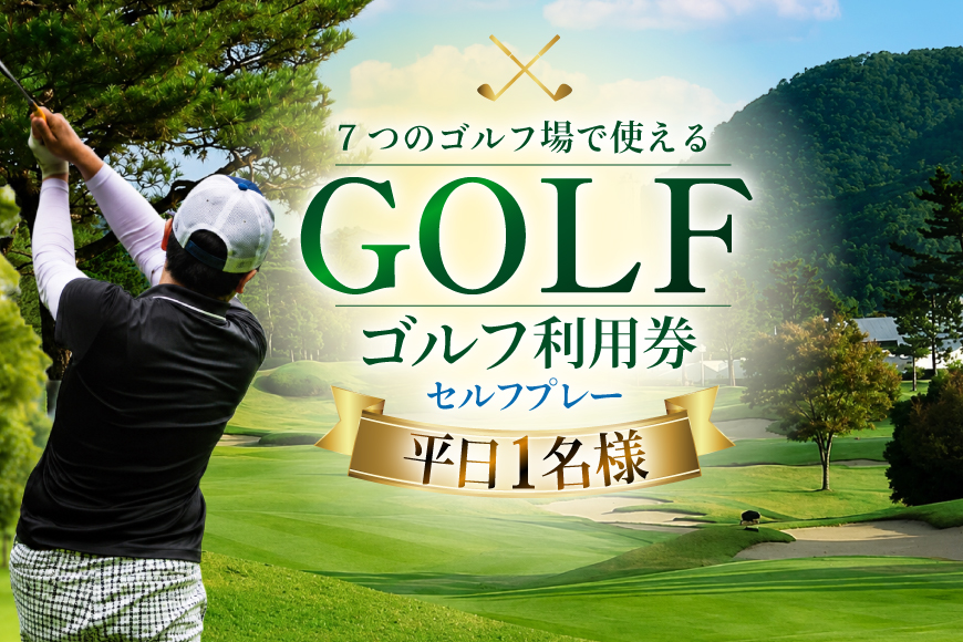 ゴルフプレー券 三田市内ゴルフ場 ゴルフ利用券 セルフプレー 平日1名様 ギフト お祝い 贈答品 中元 歳暮 数量限定 期間限定 人気 ふるさと納税 ふるさと 人気 おすすめ 送料無料 兵庫県 三田市
