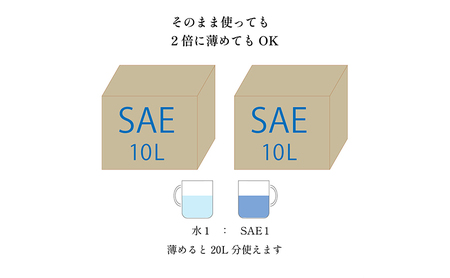 赤ちゃんにも安心　おむつの消臭、身の回りの除菌にSAEプラス80　10L　　掃除 消臭 除菌 ニオイ消し おもちゃ バギー 身の回り 安全 千葉市 千葉県