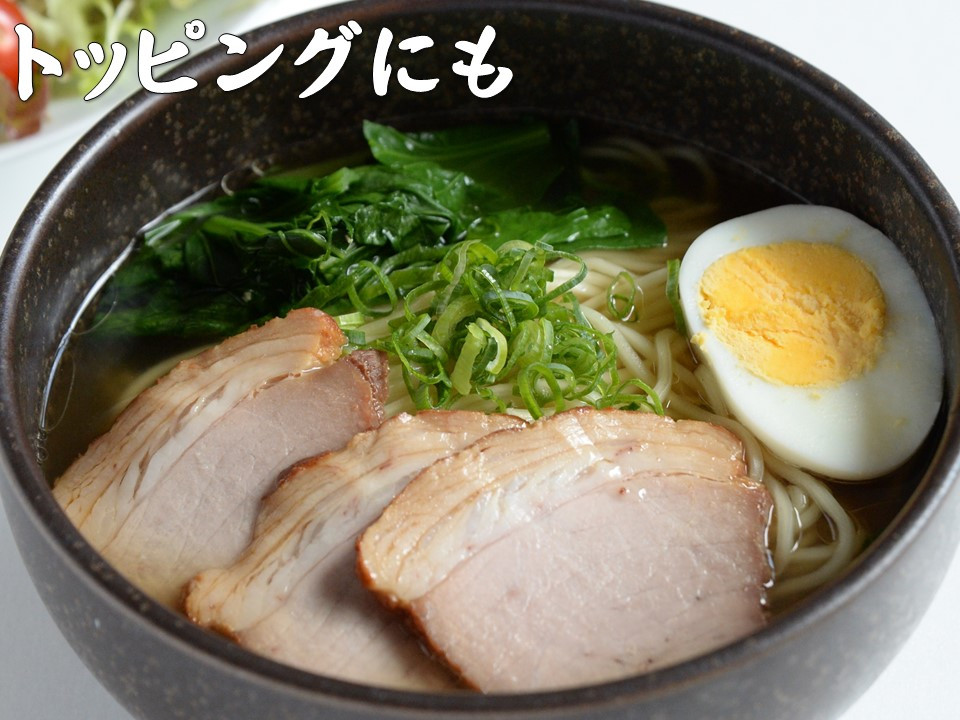 ラーメン、焼き飯等のトッピングにも最適です。