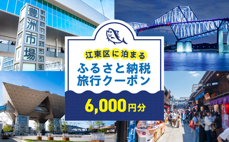 江東区に泊まるふるさと納税旅行クーポン　6,000円分 【kt094-002】