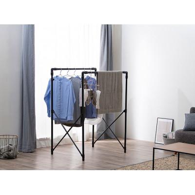 ふるさと納税 大河原町 伸縮多機能スタイル物干し ブラック  アイリスオーヤマ[53753026] |  | 03