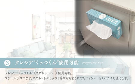 ティッシュ スコッティ ファン 150組 5箱×12パック 60箱 | ティッシュペーパー