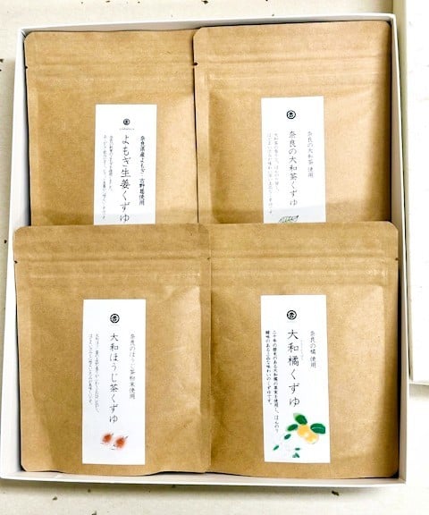 
                  129.吉田屋　葛湯４種詰合せ（Ａ）
                