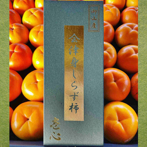 会津身しらず柿 2L (18個入り) 約5kg 果樹園 壱心産｜会津若松 果物 フルーツ 柿 身知らず みしらず かき カキ 会津身不知柿 令和7年 2025年 旬 [0949]