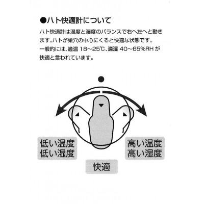 ふるさと納税 奥州市 くうき・ハト温湿度計 KU-4760(ナチュラル) [AJ024] |  | 03