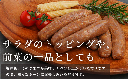 お試し【阿波地美栄】国産 徳島県産 鹿ソーセージチョリソー 165g×1袋【NH-28】