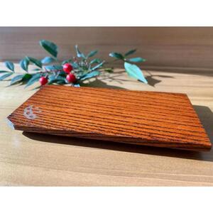 ケヤキと漆のまめトレー　【雑貨・日用品・ミニトレー】