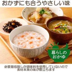 【3か月定期便】紅鮭がゆ　24食 防災 備蓄 保存 防災グッズ ストック