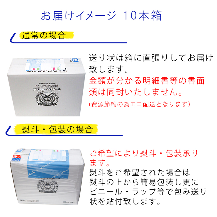 ビール スワンレイクビール 世界一金賞受賞入り 定番 10本セット  1S04019