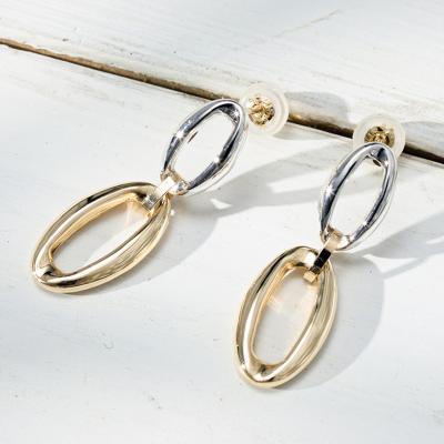 ふるさと納税 甲府市 K18/プラチナ コンビデザインピアス 43-6294 |  | 01