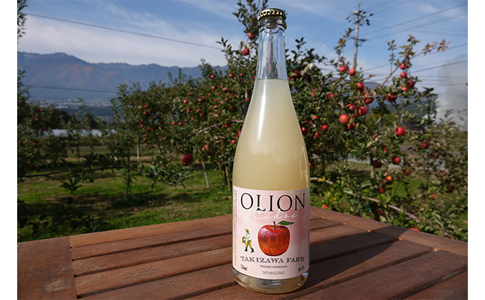 
【信州産りんご】甘口シードル「OLION」（750ml×1本）[№5659-1270]
